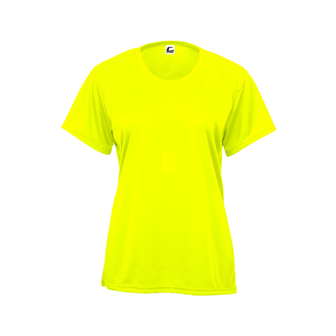 Badger Sport C2 Women's Tee (560000-002203), Color 'Safety Yellow'